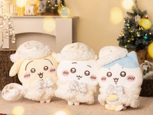 「ちいかわ」クリスマス風の「プレゼントフォーユーなぬいぐるみ」や、ラーメン豚のソフビフィギュアも！11月21日発売の新作グッズが一挙公開 画像
