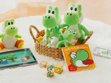 お子さま向け「マイマリオ」に“ヨッシー”が登場！アプリ『かおヨッシー』や、うたっておしゃべりするぬいぐるみなど展開 画像