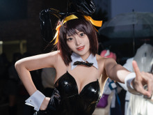 【コスプレ】「涼宮ハルヒ」バニー併せ、人気ラノベの「このすば」「リゼロ」に『崩スタ』まで！池ハロに集った美麗レイヤー10選【写真27枚】 画像