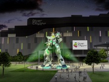 お台場・実物大ユニコーンガンダム立像が映画「機動戦士ガンダム 閃光のハサウェイ キルケーの魔女」テーマで、冬季限定ライトアップを実施 画像
