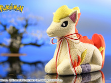 『ポケモン』ポニータを伝統工芸の技で表現！お正月飾りや通年のインテリアとして楽しめる江戸木目込人形として販売 画像