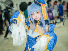 【コスプレ】「兎田ぺこら」のキョンシー姿が可愛すぎ！ちょこん座りに尻尾見せポーズも愛らしい美少女うさぎにメロメロ【写真８枚】 画像