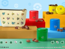 伝説の『ポケモン』缶セットも！ドット絵デザインの入れ物が可愛い「メリーチョコレート」バレンタイン新作チョコ全8商品が展開 画像