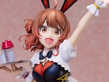 『学マス』公式描き下ろしバニー衣装の「花海佑芽」が1/4スケールフィギュア化！実布製の網タイツがリアルな存在感を演出 画像