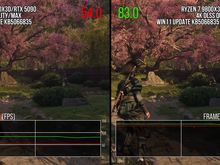 Windows 11の公式セキュリティパッチで『アサクリ シャドウズ』フレームレートが低下していた……PCゲーム影響を海外YouTubeチャンネル実証 画像