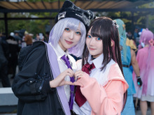 【コスプレ】リアル姉妹のような仲の良い美女コンビにほっこり！ミニスカな「ぶいすぽっ!」花芽姉妹の併せが可愛すぎる【写真15枚】 画像