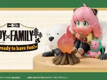 アーニャ＆ボンドの焚火ライトフィギュアに癒される…「SPY×FAMILY」キャンプがテーマの一番くじ全ラインナップをチェック 画像