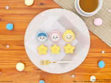 パジャマ姿の「ちいかわ」が和菓子に！ハチワレ、うさぎたち3パッケージで贈る「食べマスあそーと」再登場 画像