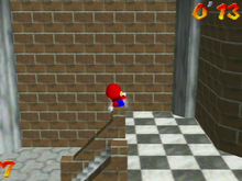 『スーパーマリオ64』スライディングで力を溜めてケツで飛んでいく―ケツワープの代替となる新技”Crackslide“発見 画像