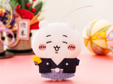 「ちいかわ」たちが袴姿で新年をお祝い！“オデのお汁粉”にも注目の「お正月マスコット」全4種が12月中旬より展開 画像