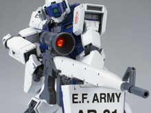 ガンプラ「MG 1/100 ジム・スナイパーII（ホワイト・ディンゴ隊仕様）」が再販！白と紺を基調とする印象的な機体を再現 画像