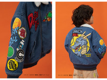 「ドラゴンボール」×「BREEZE」コラボアパレルが親子にピッタリ！ロゴを大胆にあしらったデニムボアジャケットなど素敵な全7アイテム 画像