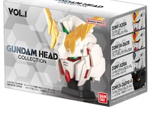 「ガンダム」ハイディティールな造形の「ヘッドフィギュア」がカッコイイ！ユニコーン、ストフリ系の全8種で、シークレットは発光ギミック付き 画像