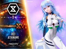 ロングヘアと穏やかな表情が可愛い…「シンエヴァ」綾波レイが1/4スケールのスタチュー化 画像