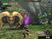 『モンスターハンターポータブル 3rd』新モンスター登場、「尾槌竜ドボルベルク」に迫る 画像