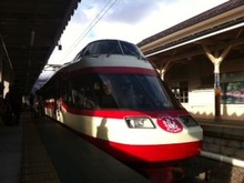 これがモンハン特急ゆけむり号！一足先に乗ってみた・・・『MHP3rd』×渋温泉レポート(1) 画像