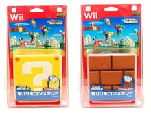 スーパーマリオのブロックに楽しく収納「Wiiディスクケース＆Wiiリモコンスタンド」・・・週刊マリオグッズコレクション第117回 画像