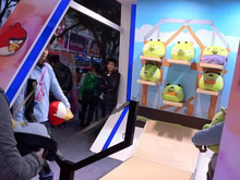 リアル版『Angry Birds』が中国に出現 画像