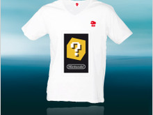 ヨーロッパのClub Nintendo、巨大なARカードTシャツを用意・・・もしかして読み取れる?  画像