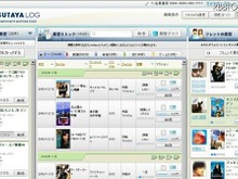 「TSUTAYA LOG」、TSUTAYA商品のレンタル・購入履歴をストック……Twitterでの共有も可能 画像
