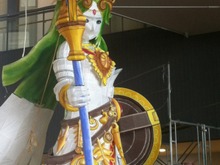 もうすぐ完成?パルテナの立佞武多 画像