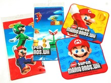 シーン合わせて選べる5種類のタイプ「NewスーパーマリオブラザーズWii ハンカチシリーズ」・・・週刊マリオグッズコレクション第137回 画像