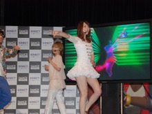 話題のKinect『DANCE CENTRAL』をタレントやモデルがプレイ 画像
