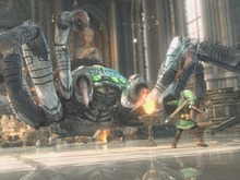 【E3 2011】蜘蛛とリンクの迫力のバトル!『ゼルダ』のWii U実機テクニカルデモ映像 画像