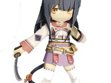 『剣と魔法と学園モノ。3D』新たにペパクラのペーパークラフトを公開 画像