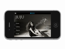 GREE、アーティストアプリ第1弾『JUJUアプリ by グリー』公開 ― 「JUJU」最新PVをモチーフにしたパズル 画像