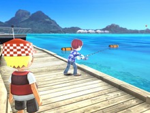 様々な乗物も登場、いろんなエリアを移動できる『ファミリーフィッシング』はリゾート気分満載 画像