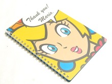 マリオたちが描かれたリングノート「クラブニンテンドーノート」・・・週刊マリオグッズコレクション第152回 画像
