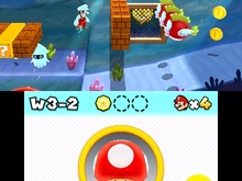 3DS初!『スーパーマリオ3Dランド』は違うソフトともすれちがい可能 画像