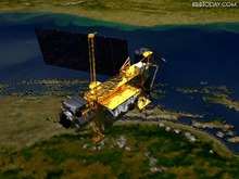 衛星「UARS」の破片、800kmに及び落下か? 画像