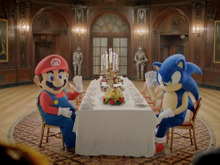 今度は王宮で ― 米国セガ『マリオ&ソニック AT ロンドンオリンピック』CMオンエア 画像