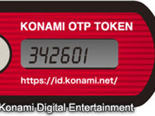 KONAMI、「ワンタイムパスワードサービス」を導入 ― オンラインサービス安全性向上へ 画像