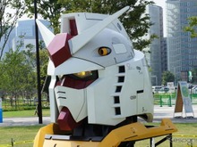 2012年春、ガンダム立像が臨海副都心に再び登場 画像