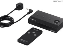 テレビ1台にAV機器やゲーム機を3台同時接続できるHDMI切替器、リモコン付き 画像