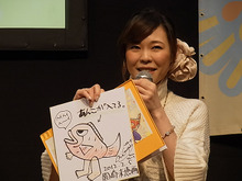 【ぷよぷよフェスタ2012】どれも個性的!『ぷよぷよ!!』声優陣が何も見ないで「すけとうだら」の似顔絵を描いてみた 画像