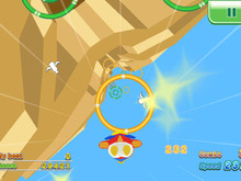 かわいいペンギンたちと爽快ハイダイビング、iOS向けアクションゲーム『HooperLooper』 画像