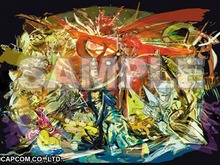 カプコンバー、『戦国BASARA』シリーズ歴代イラストを店内に展示 画像