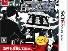 新感覚の操作が癖になる！3DS『HIFTING WORLD 白と黒の迷宮』本日発売 画像