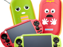 ガチャピン&ムックをモチーフにしたPS Vita用アクセサリー3種が新登場 画像