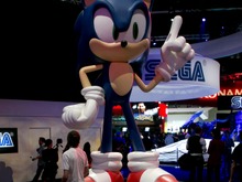 【E3 2012】巨大なソニックがお出迎え！セガブースをフォトレポート 画像