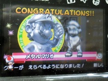 『マリオテニス オープン』メタルマリオが使えるようになるQRコード公開 画像