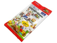 マリオたちが立体のシールになった!「スーパーマリオ3Dランド ぷくぷくシールラムネつき」・・・週刊マリオグッズコレクション第193回 画像
