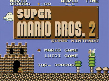 FOR SUPER PLAYERS!『スーパーマリオブラザーズ2』が3DSバーチャルコンソールに 画像