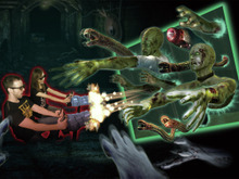バンダイナムコ、全身体感型3Dホラーガンゲーム『ダークエスケープ3D』稼働開始 画像
