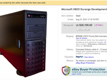 eBayに出品されていた「とある」中古PC、約2万ドルで落札される 画像