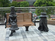 【夏休み】人は誰でも幸せ探す旅人のようなもの・・・北九州市の小倉駅にメーテルと鉄郎が! 画像